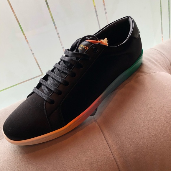 Saint Laurent rainbow sneakers - Picture 3 of 8